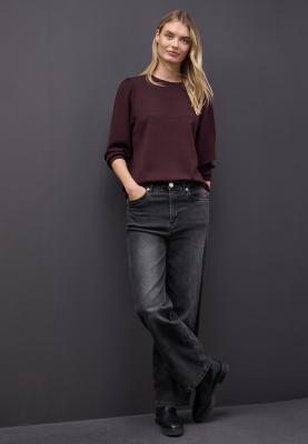 silk look shirt w.draw string