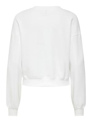 ONLEMILY L/S DENIM PRINT O-NECK SWT