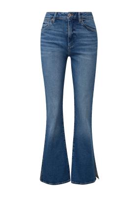 Jeans-Hose mit Flared Bein