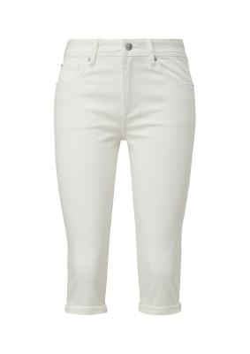 Stylishe Denim-Capri im Slim Fit