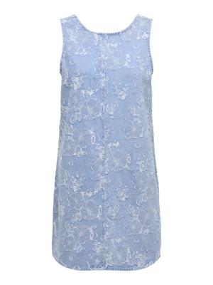 ONLAUDE SL JAQUARD DNM DRESS QYT