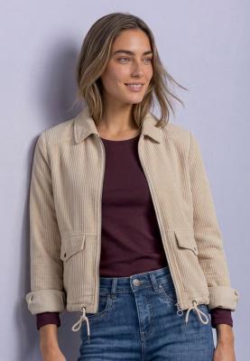 Corduroy Jkt w. Zipper
