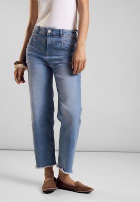 Straight Leg Jeans für Damen | Style Denim-Straight Leg,casua