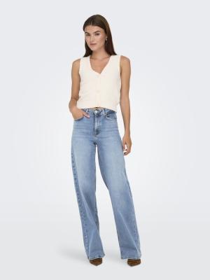 Jeans mit perfekter Passform | ONLMADISON BLUSH HW WIDE DNM CRO371