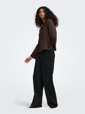 ONLLANIA L/S LACE TOP CS JRS