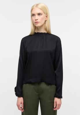 Eterna Bluse 5270 D397 – Elegante Satin-Stretch-Bluse mit femininer Note