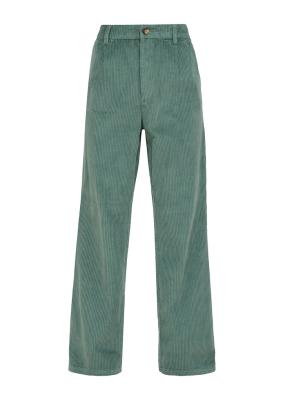 Wide leg: Cordhose aus Baumwolle