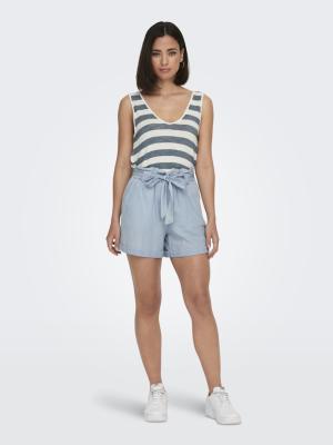 Short | ONLBEA SMILLA HW PB LOOSE DNM SHORT