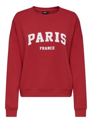 ONLSWEAT LIFE L/S CREW O.SIZE STATE