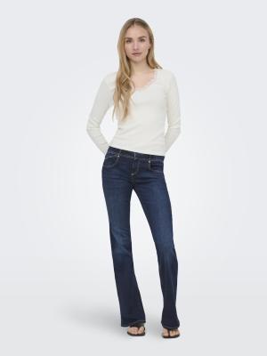 ONLSARA SHARAI L/S V-NECK TOP JRS N