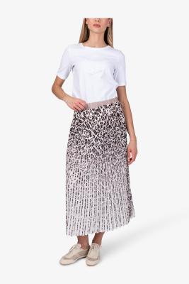 Sportalm Plissee-Rock – Wilde Eleganz in fließender Silhouette