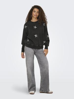 ONLINDA L/S O-NECK BOX CC SWT