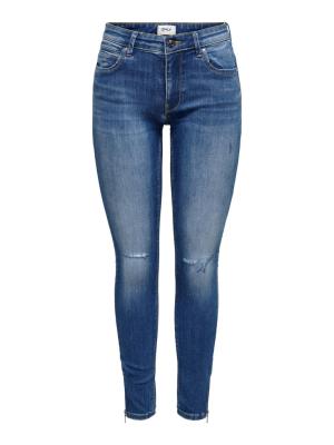 Skinny Jeans mit Regular Waist | ONLKENDELL RG SK ANK DT TAI051 NOOS