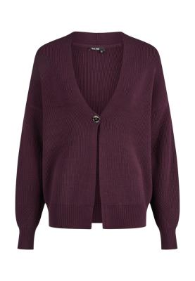 Strickjacke im Blazer-Look