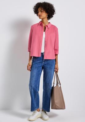 LTD QR Corduroy shirtcollar bl