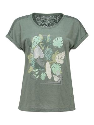 Print-Shirt mit botanischem Charme – natürlich lässig und individuell