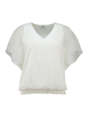 Leichte Damenbluse mit Strukturmuster – sommerlich, stilvoll & feminin