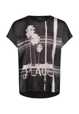 Marc Aurel Blusenshirt – Sommerliches Flair mit Palmen-Print