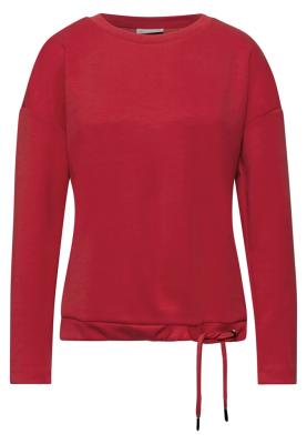silk look shirt w.draw string