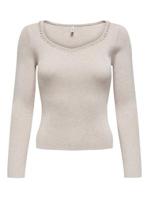 Strickpullover | ONLEMMA LS V-NECK PEARL KNT