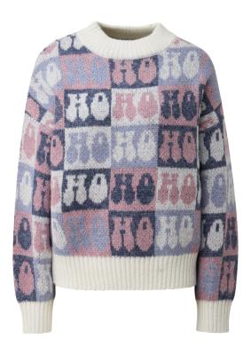 Weihnachtspullover mit Wolle