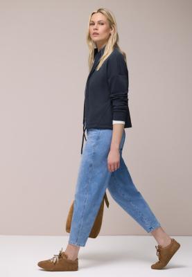 turtle neck zipper jacket