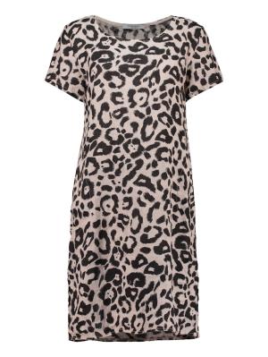 Kleid Rundhals, Halbarm