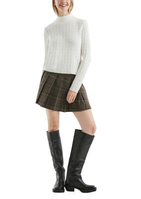 Pullover mit Zopfmuster