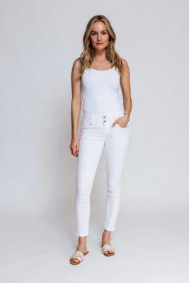 Zhrill Damen Skinny Jeans KELA in Weiß