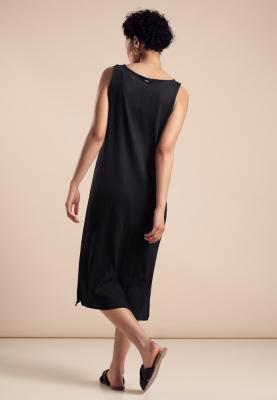 gerippten Sommerkleid | sleeveless Rib Dress_solid