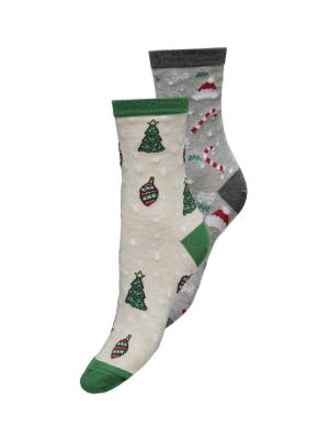 Christmas Socken | ONLCHRISTMAS 2-PACK SOCKS IN A BOX