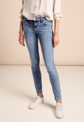 Jeanshose Mid Waist und Slim Legs | Style Denim-York,mw,mid blue