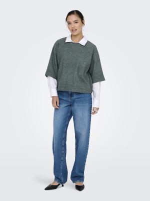 ONLSIMONI 3/4 PULLOVER KNT NOOS