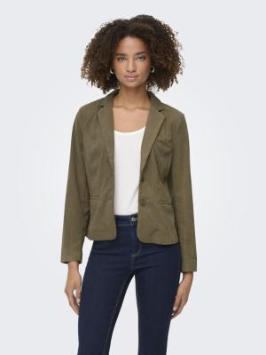 ONLPOPTRASH-LIAS L/S CORD BLAZER TL
