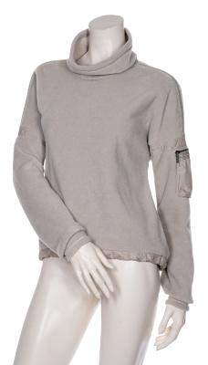 Beate Heymann Sweatshirt mit Rollkragen und Utility-Details – Urbaner Komfort trifft Design