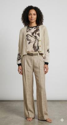 Miss Lagotte Grobstrick-Cardigan – Luftige Eleganz in verkürzter Form