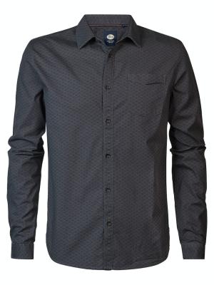 Modernes Herrenhemd mit feinem Muster | Men Shirt Long Sleeve AOP