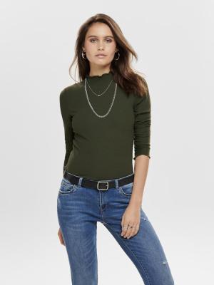 ONLEMMA L/S HIGH NECK TOP NOOS JRS