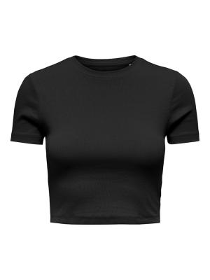 Verkürztes Top mit Rundhalsausschnitt | ONLBETTY LIFE SS O-NECK SHORT TOP C