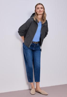 Short Cotton Jkt w. Hoody