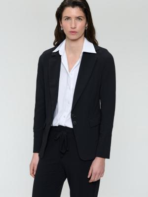 Blazer aus schwerem Tech-Jersey | Amsterdam structure tech jersey blazer