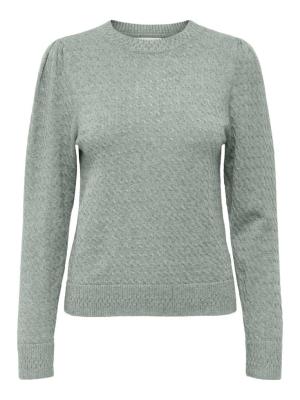 Klassischer Strickpullover | ONLKATIA LS PUFF O-NECK CC KNT