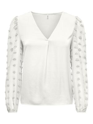 elegante Bluse | ONLEMERY LIFE L/S MIX TOP BOX JRS