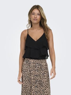 ONLLINN LIFE FLOUNCE SINGLET WVN NO
