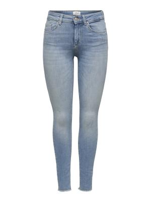 Skinny-Ankle-Jeans | ONLBLUSH LIFE MID SK AK RAW REA1467