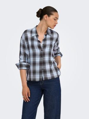 ONLRILEY LIFE LS CHECK SHIRT WVN