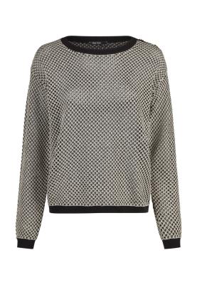 Pullover in Netzoptik