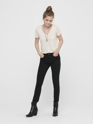 Skinny-Jeans mit High Waist | ONLFOREVER BLACK LIFE HW SK SOO796C