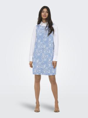 ONLAUDE SL JAQUARD DNM DRESS QYT