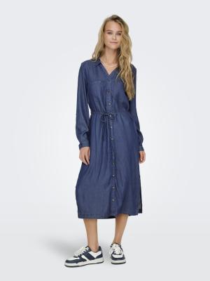 Jeanskleid | ONLCHARIS LIFE LS BEL SHIRT DRESS C